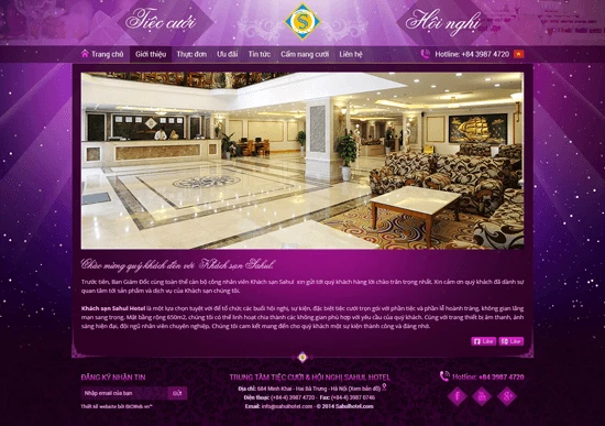 Nhà hàng tiệc cưới Sahul - trực thuộc Sahul Hotel