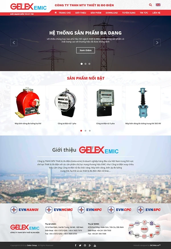 Công ty TNHH MTV Thiết bị Đo điện - GelexEmic