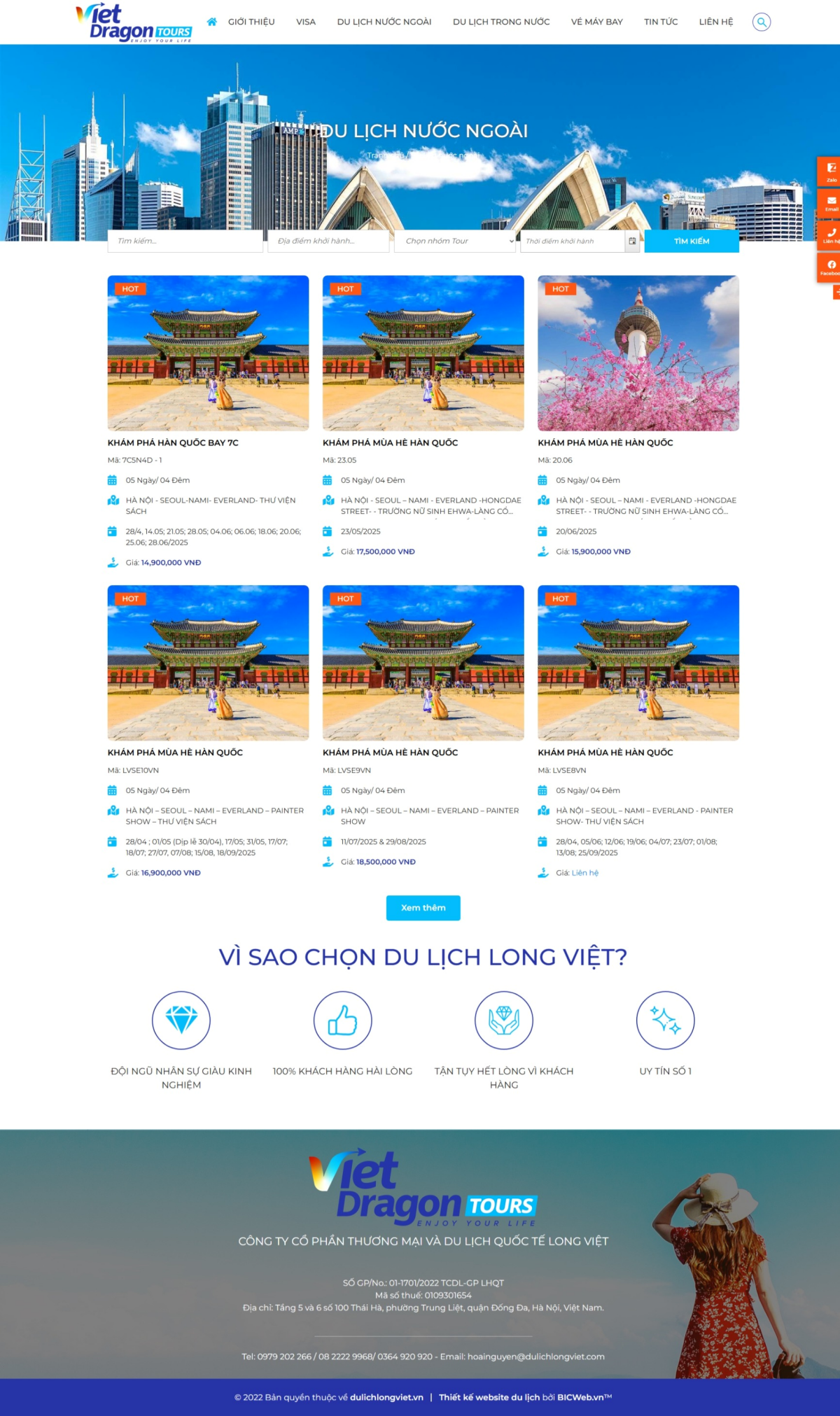 Du lịch Long Việt