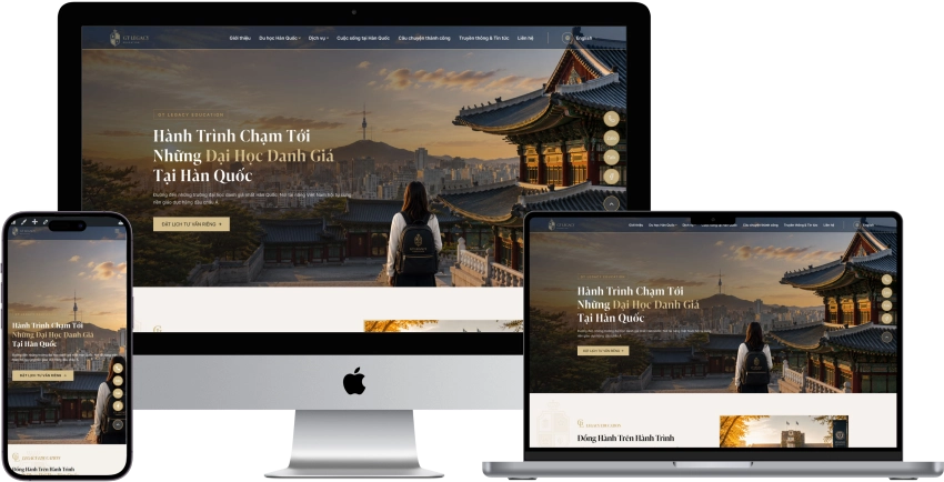 Thiết kế tương thích với nhiều loại thiết bị.