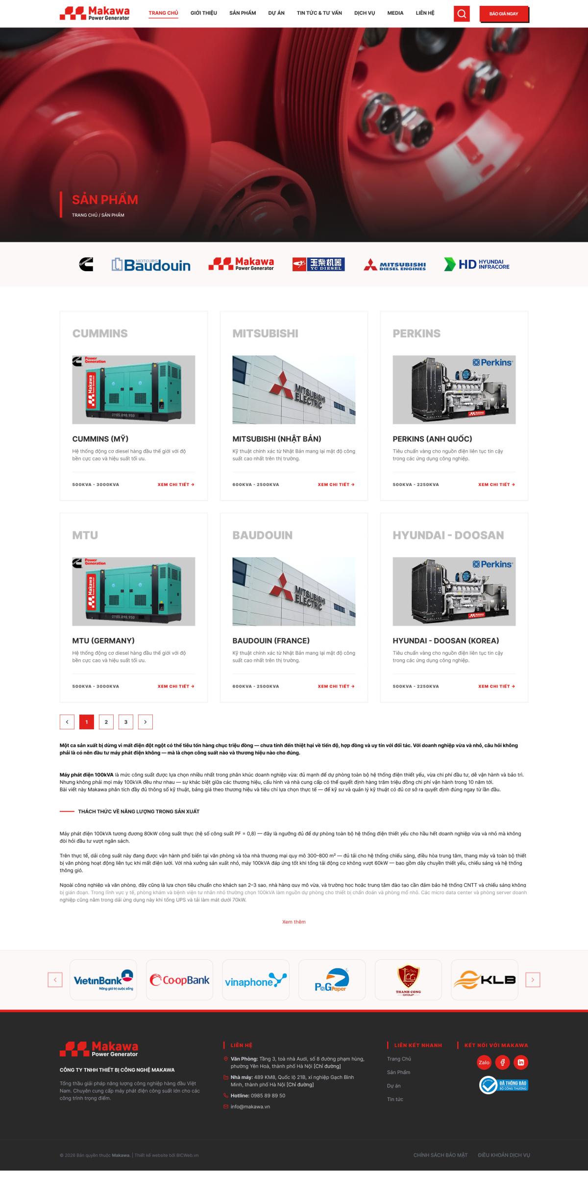Máy phát điện Makawa